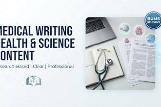 write educational medical content