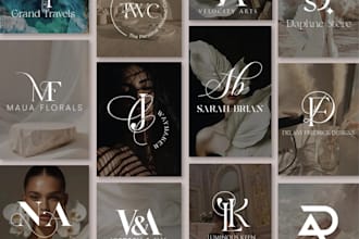 do luxury logo for fragrance beauty and cosmetic brand