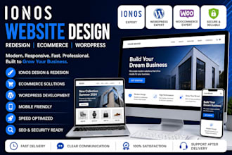 do ionos website design ionos website redesign ionos ecommerce wordpress website