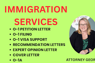 write an o1 visa and legal petition filling