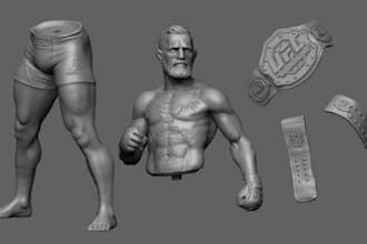 convert 2d image sketch concept art into 3d stl model for 3d printing