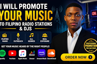 promote your music to filipino college radio stations, djs