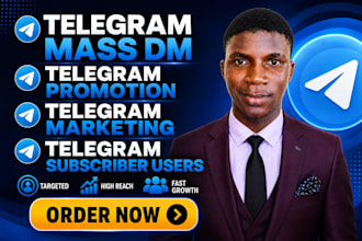 telegram mass dm telegram promotion telegram marketing telegram subscriber users