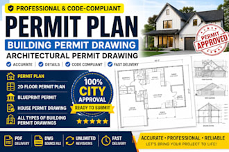 create permit plan building permit drawing architectura permit drawing blueprint