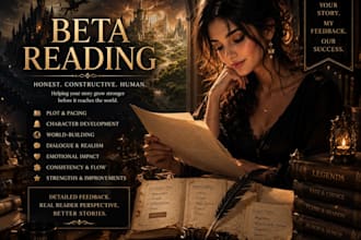 do beta reading and offer inline feedback