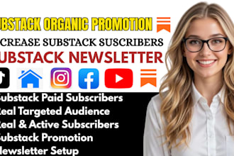 do organic substack promotion, substack page link promotion to boost subscribers