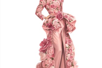 create custom fashion illustrations, clothing sketches