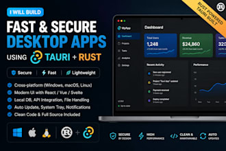 build secure desktop apps using rust tauri framework