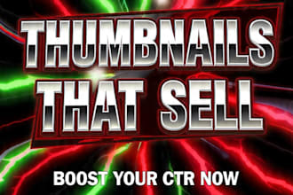 design viral youtube thumbnail for gaming and cars