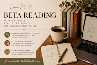 beta read your fiction story and provide honest feedback