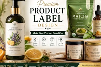 design product label packaging design product label