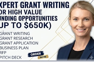 research business grants, startup grants, grant writing