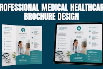 design professional medical brochure healthcare dental clinic flyer brochure
