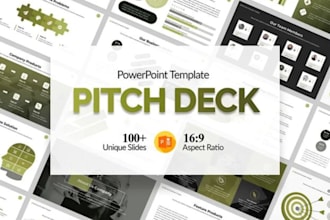 design or revamp investor presentation presentation slide and sales presentation