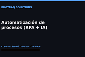 automatización de procesos rpa ia