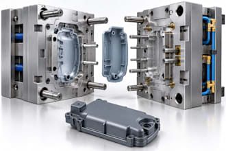 design plastic injection molds and optimize plastic parts for production