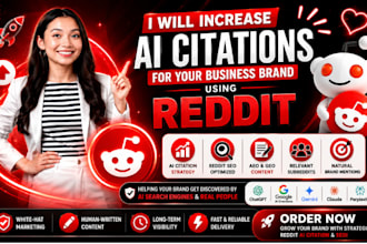 increase ai citation for your business or brand using reddit