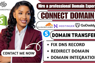 connect domain do domain transfer, domain redirection email issue, dns fix