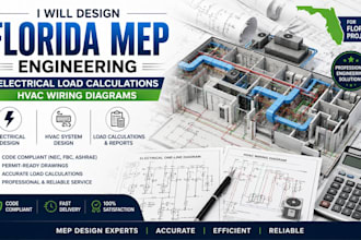 design florida mep engineering electrical load calculations hvac wiring diagrams