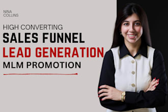 mlm sales funnel affiliatte recruitment mlm lead generation mlm promotion