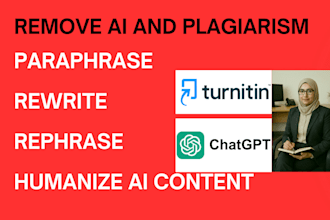 manually rewrite, edit, rephrase, paraphrase and reword your content