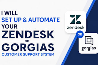 set up and automate your zendesk or gorgias customer support system