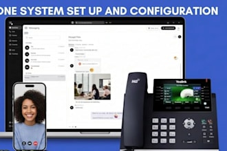 set up voip, pbx, twilio, 3cx, vicidial, freepbx, magnus