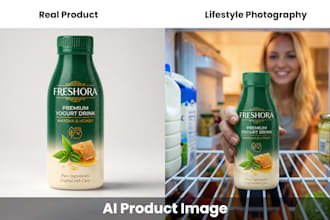 create ai image lifestyle product images for your brand
