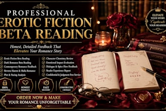 be your erotica, romance, dark or taboo beta reader