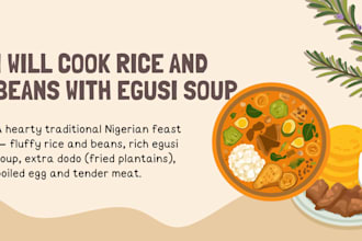cook rice and beans with dodo