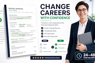 rewrite your resume for a career change and highlight transferable skills