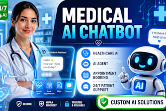 build ai chatbot, medical ai chatbot, healthcare chatbot, ai agent