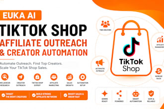 setup euka ai tiktok shop affiliate outreach and creator automation