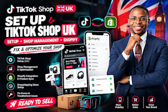 setup us tiktok shop uk tiktokshop manager shopify dropshipping fix tiktok shop