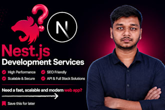 do nodejs nestjs backend development