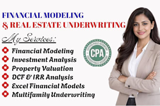 cpa do financial modelling and underwriting for multifamily deals