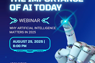 design presentations, posters, infographics and ai graphics