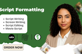 rush format your screenplay in final draft within 24 hours for urgent deadline