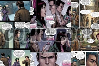 design comic book illustration nsfw comic graphic novel and comic strip