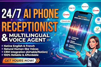 build an ai phone receptionist that answers calls 24 to 7