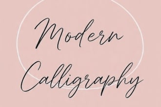 create beautiful custom name calligraphy and logo for you