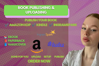 book uploading for amazon kdp lulu ingramspark book uploading help