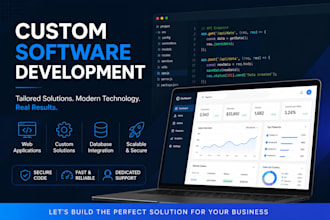 develop custom software for your business