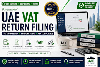 do uae vat return filing vat submission corporate tax fta compliance services