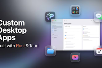 build a lightweigh cross platform desktop app with rust and tauri