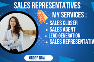 sales rep b2b lead generation sales closer sales representative salesperson