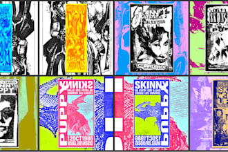 make flyers posters promotional material