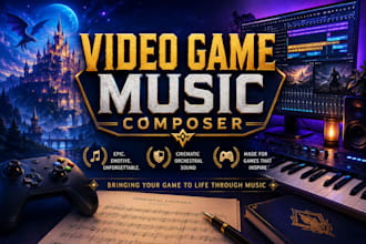 compose original video game music soundtrack for your game