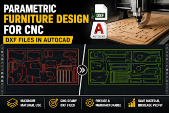 design parametric furniture design for cnc manufacturing in solidworks