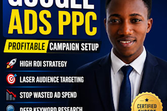setup profitable google ads PPC campaigns